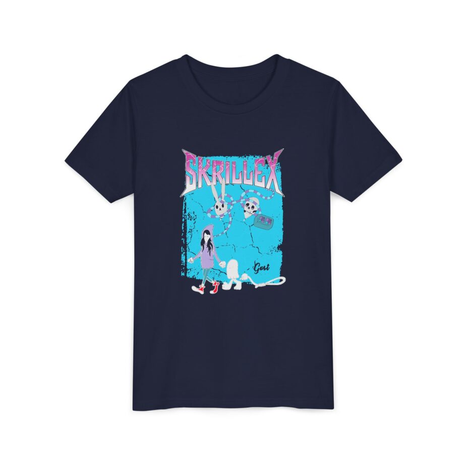 Skrillex Gost Album Cover Youth Short Sleeve Tee