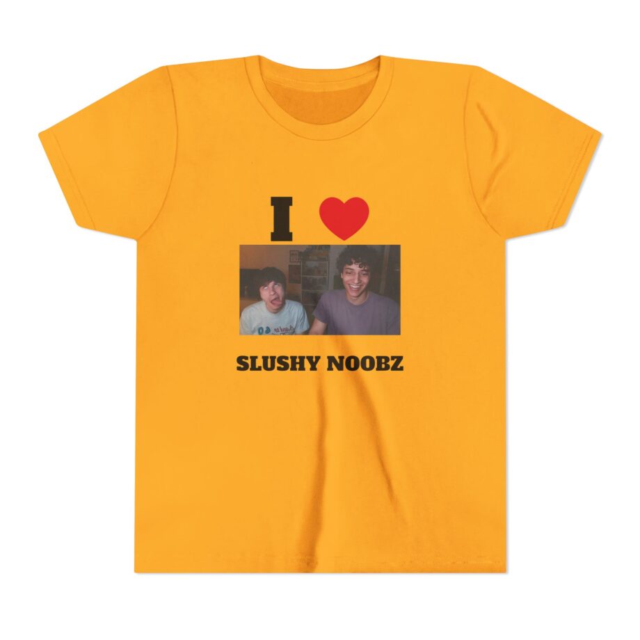 I Heart Slushy Noobz Youth Short Sleeve Tee