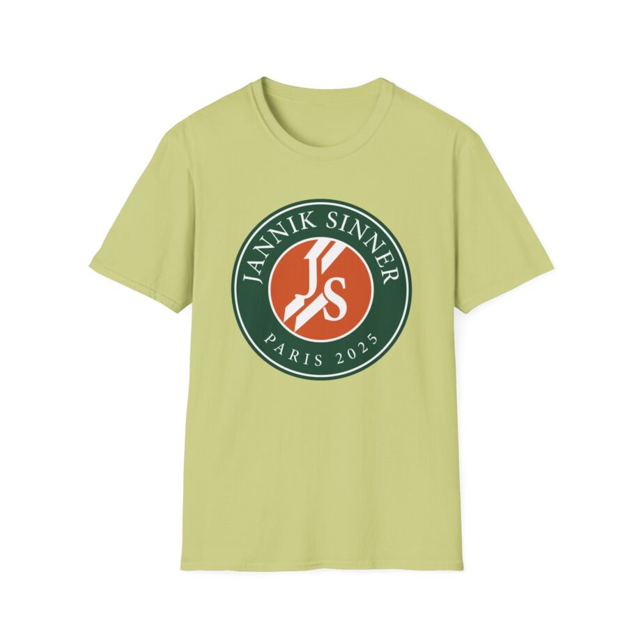 Jannik Sinner Paris 2025  Unisex Softstyle T-Shirt