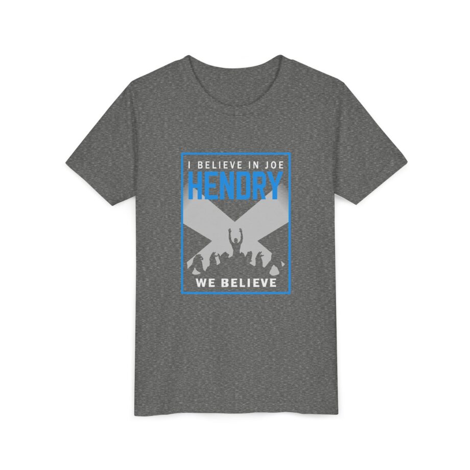 I Believe in Joe Hendry We Believe Youth Short Sleeve Tee