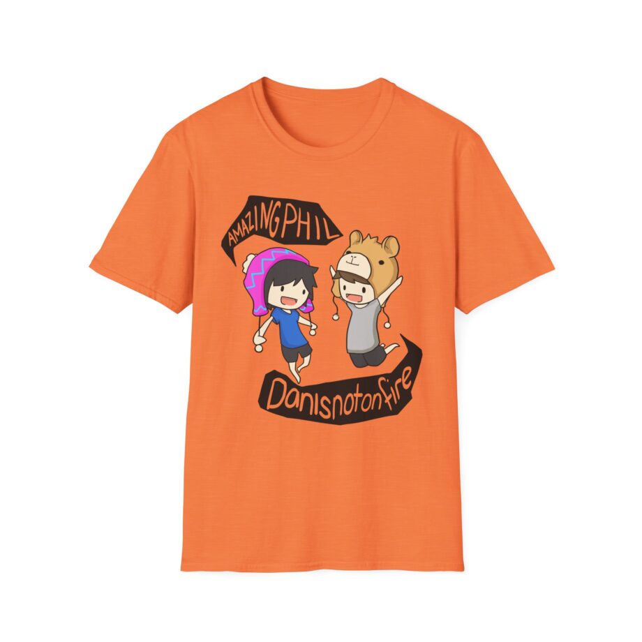 Dan and Phil Unisex Softstyle T-Shirt