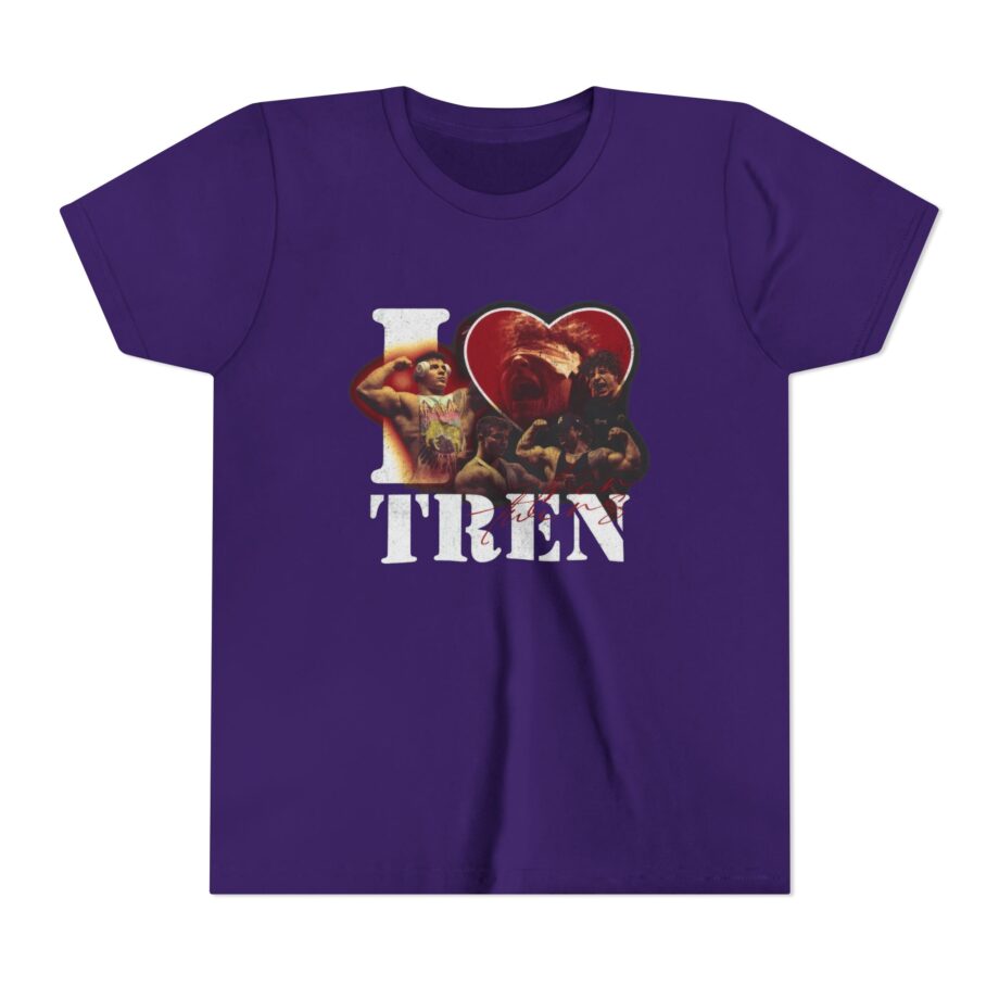 I Love Tren Tren Twins Youth Short Sleeve Tee