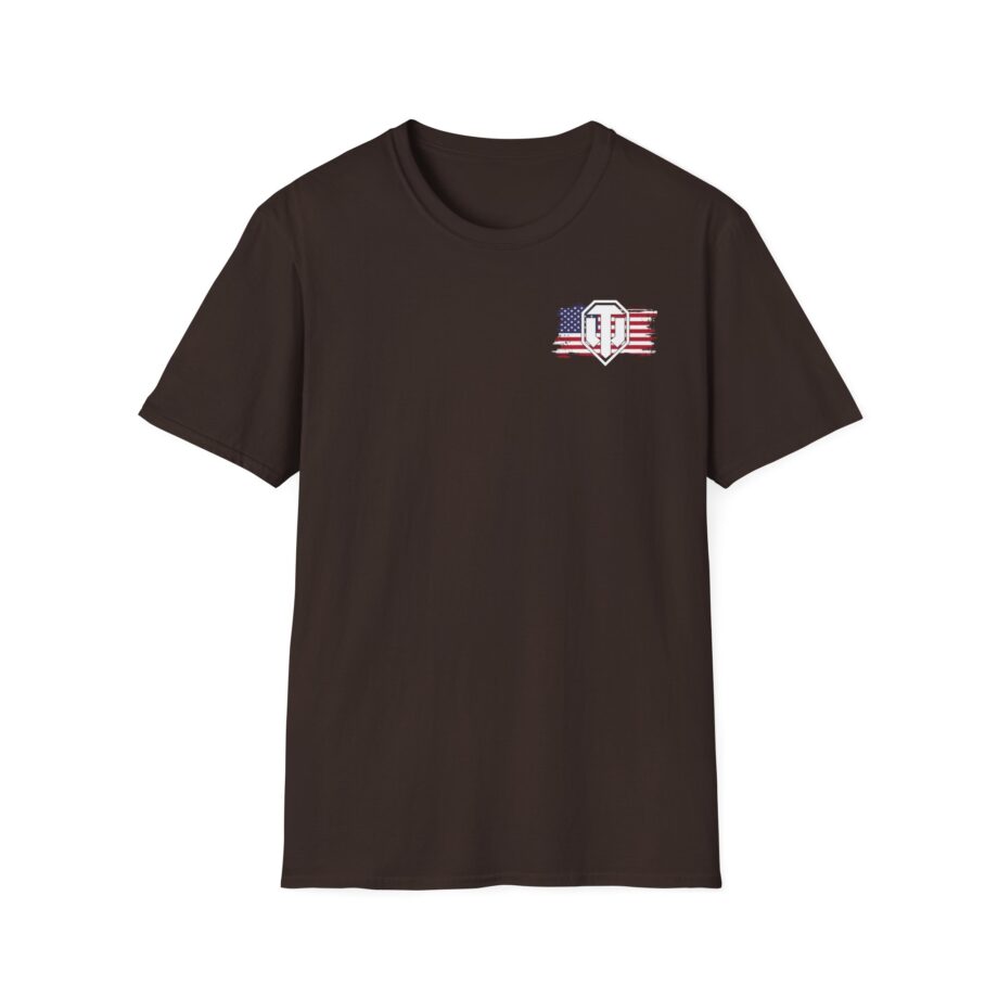 World of Tank Wot July 4th Eagle Unisex Softstyle T-Shirt