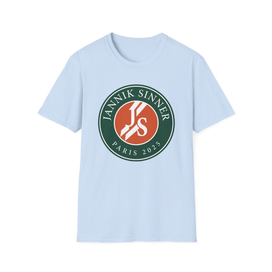 Jannik Sinner Paris 2025  Unisex Softstyle T-Shirt