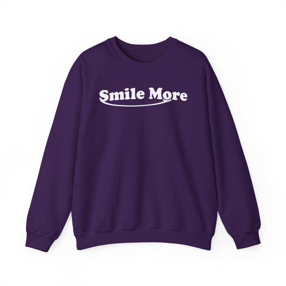 Roman Atwood Smile More Unisex Heavy Blend Crewneck Sweatshirt