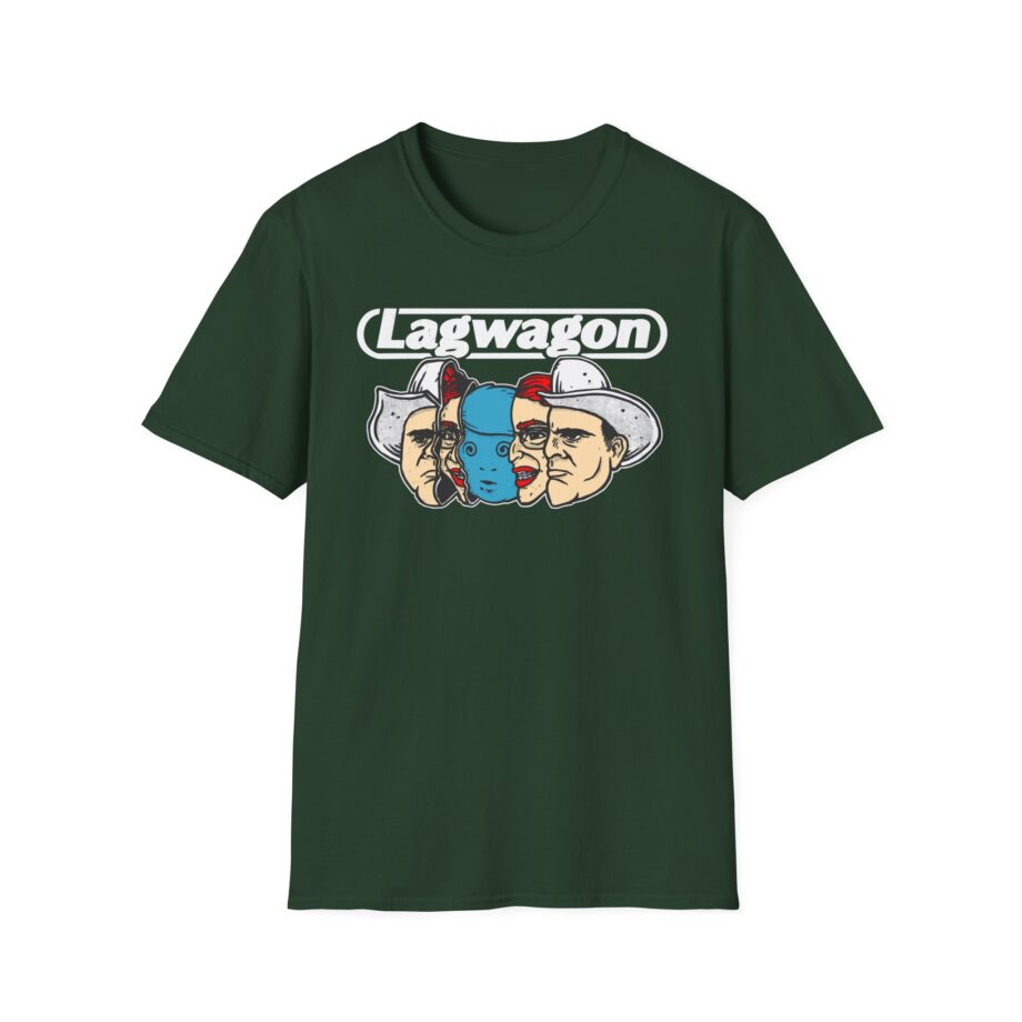 Lagwagon Faces of the Wagon Unisex Softstyle T-shirt