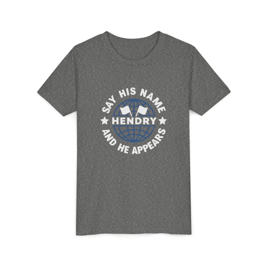 Say His Name Joe Hendry Youth Short Sleeve Tee