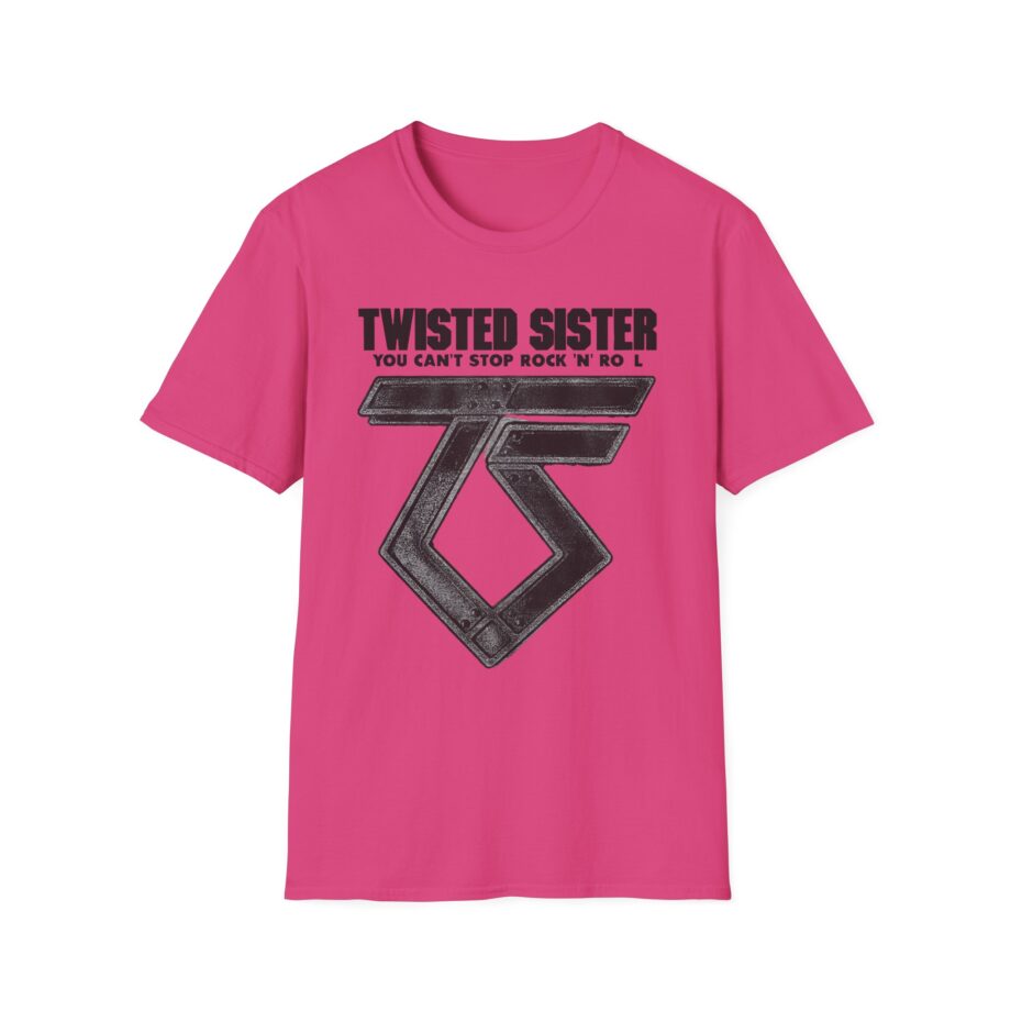 Twisted Sister Can't Stop Rock 'n' Roll Unisex Softstyle T-shirt