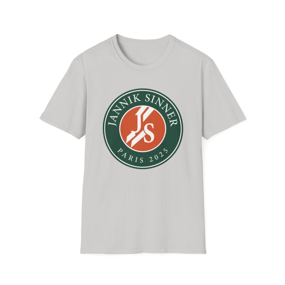 Jannik Sinner Paris 2025  Unisex Softstyle T-Shirt