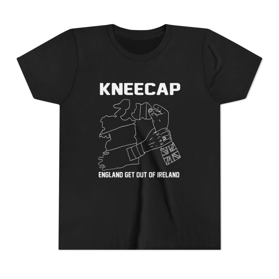 Kneecap England Get Out of Ireland Youth Short Sleeve Tee