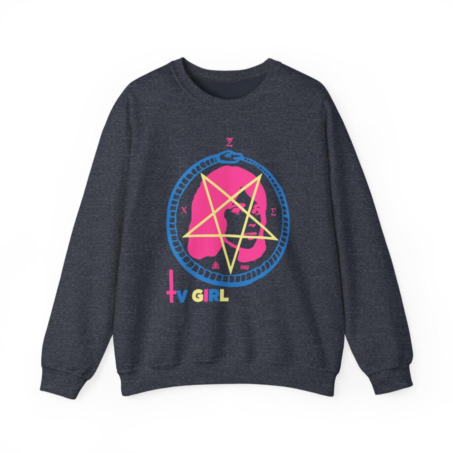 Tv Girl Unisex Heavy Blend Crewneck Sweatshirt