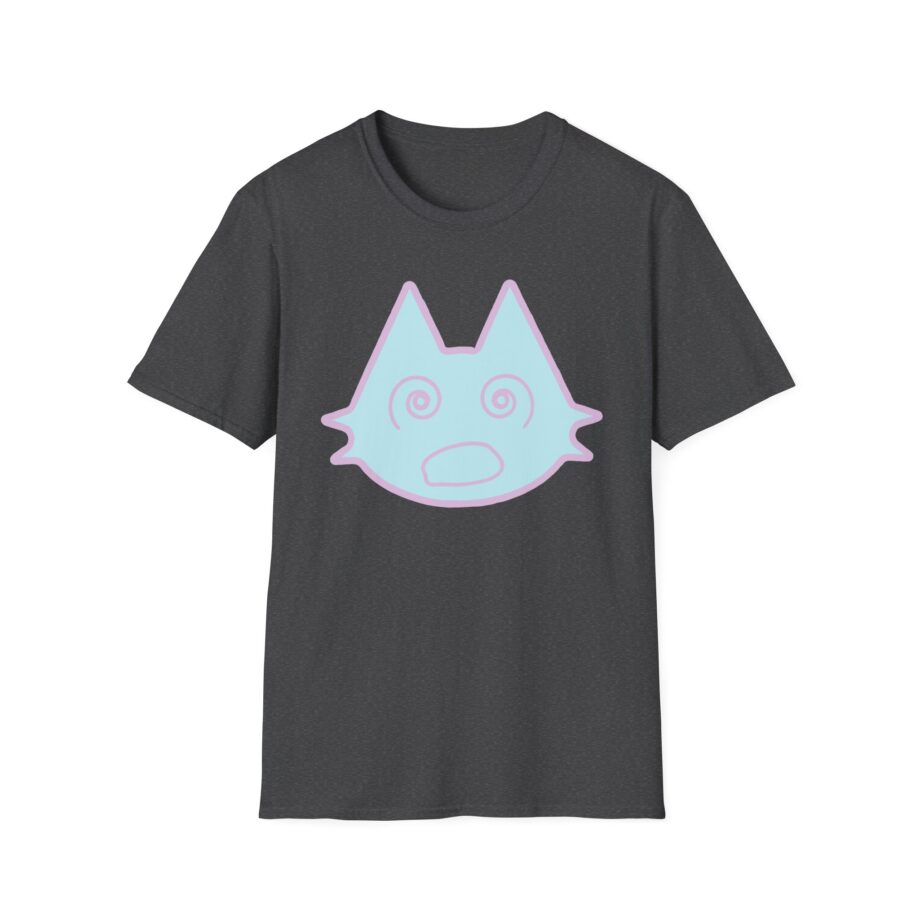 Sinjin Drowning Dizzy Cat Unisex Softstyle T-shirt