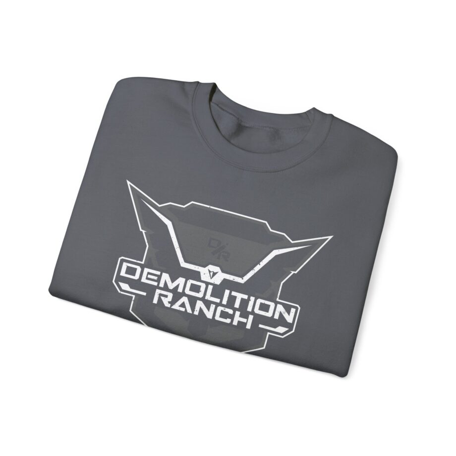 Monochrome Shield Unisex Heavy Blend Crewneck Sweatshirt
