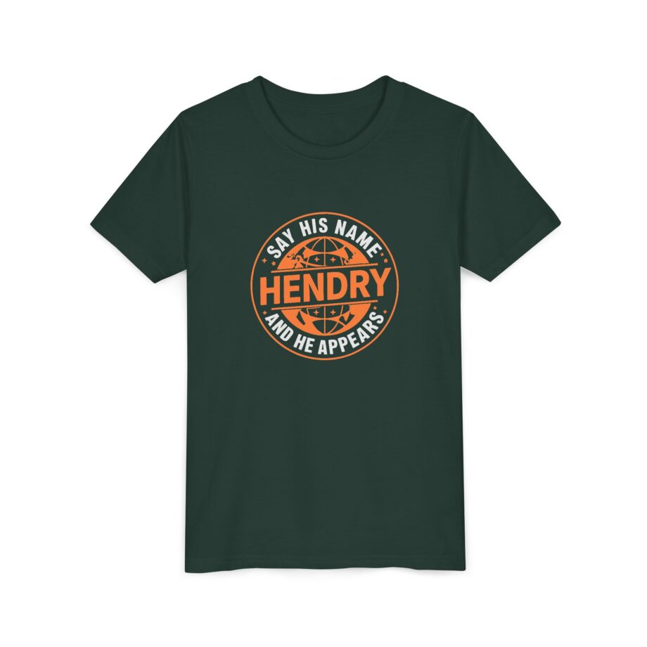 Say His Name Joe Hendry Youth Short Sleeve Tee