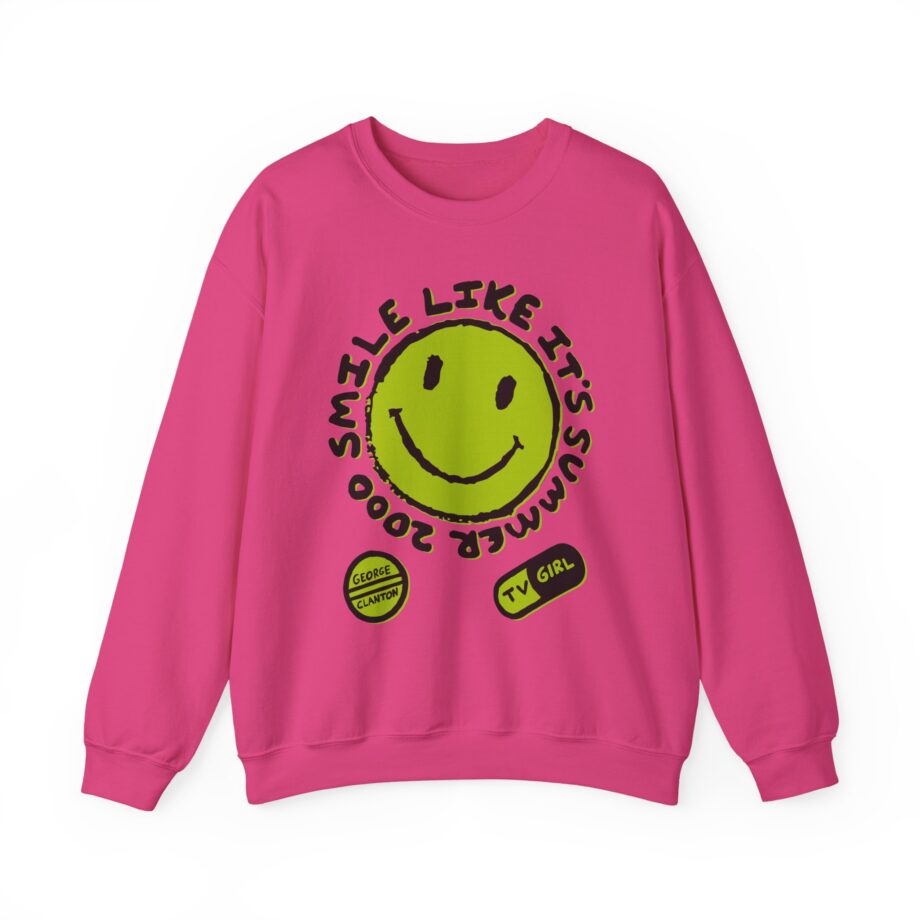 Tv Girl Smile Like It's Summer 2000 Unisex Heavy Blend Crewneck Sweatshirt
