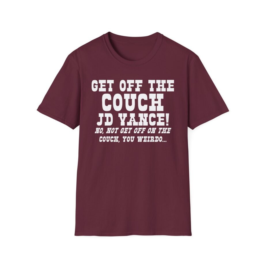 Jd Vance Get Off the Couch Unisex Softstyle T-shirt