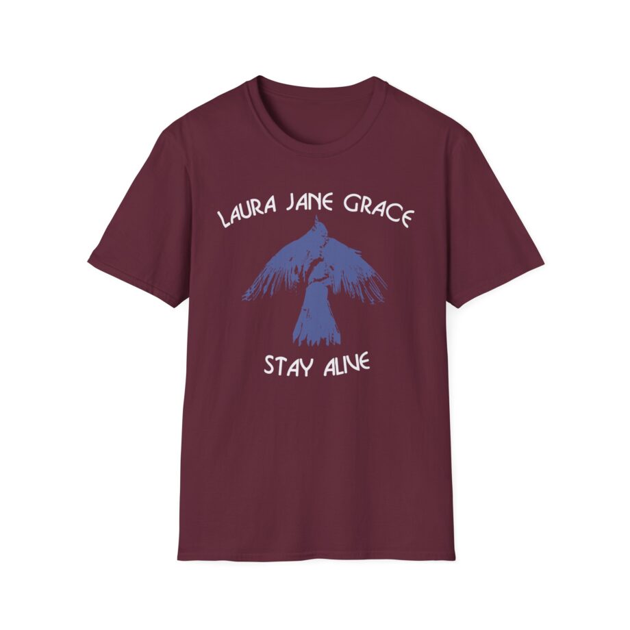 Laura Jane Grace Stay Alive Unisex Softstyle T-shirt