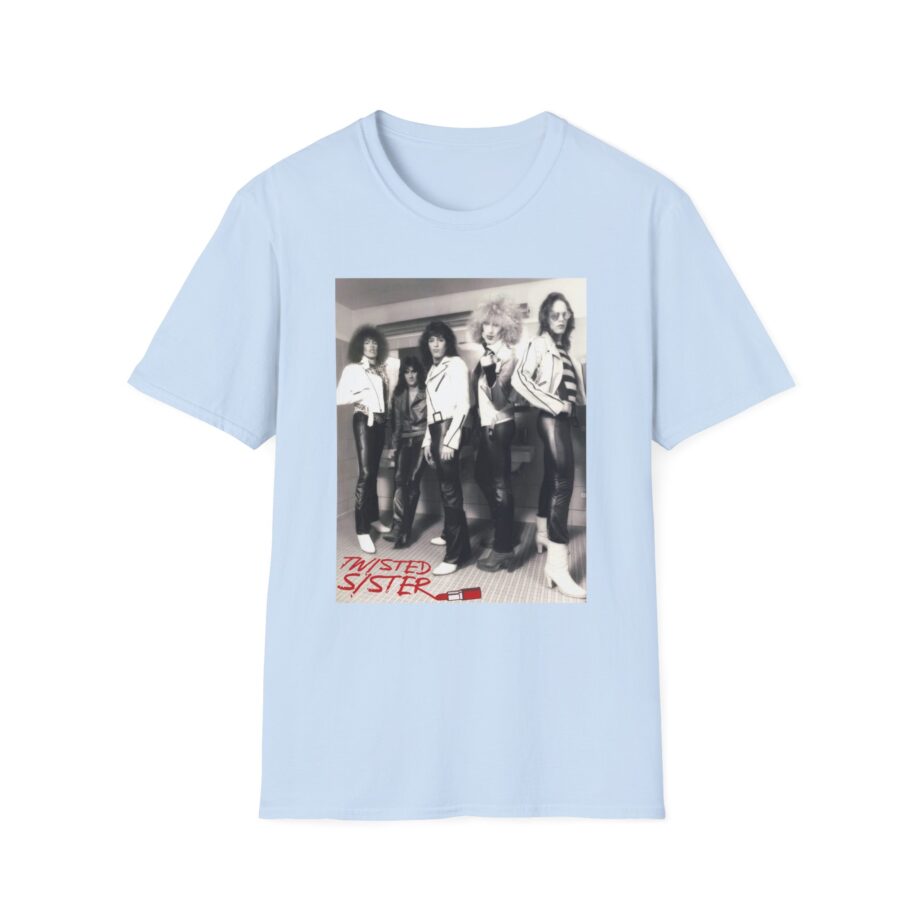 Twisted Sister Lipstick Unisex Softstyle T-shirt