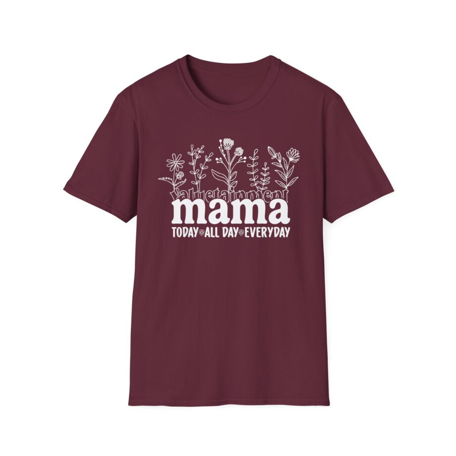 Valuetainment Future Looks Bright Lilac Everyday Vt Mama Unisex Softstyle T-shirt