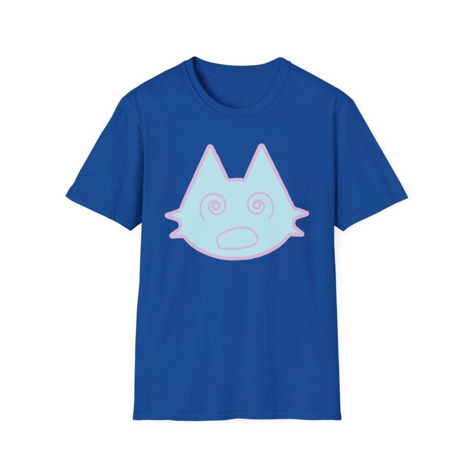 Sinjin Drowning Dizzy Cat Unisex Softstyle T-shirt
