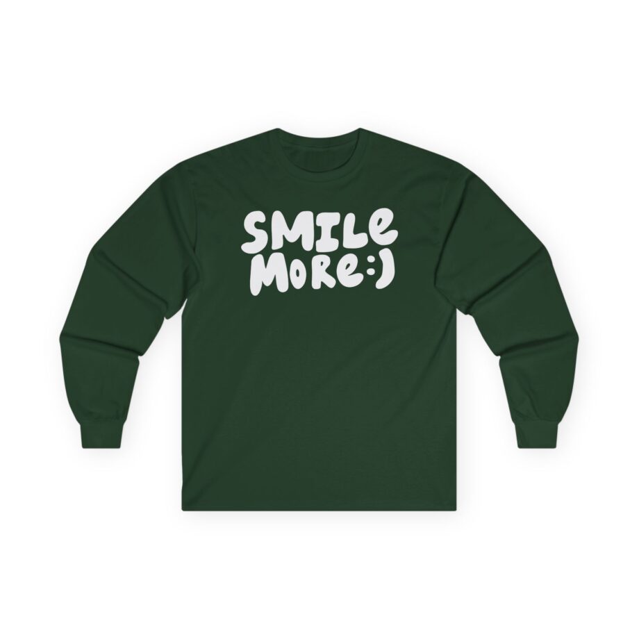 Roman Atwood Smile More Unisex Ultra Cotton Long Sleeve Tee