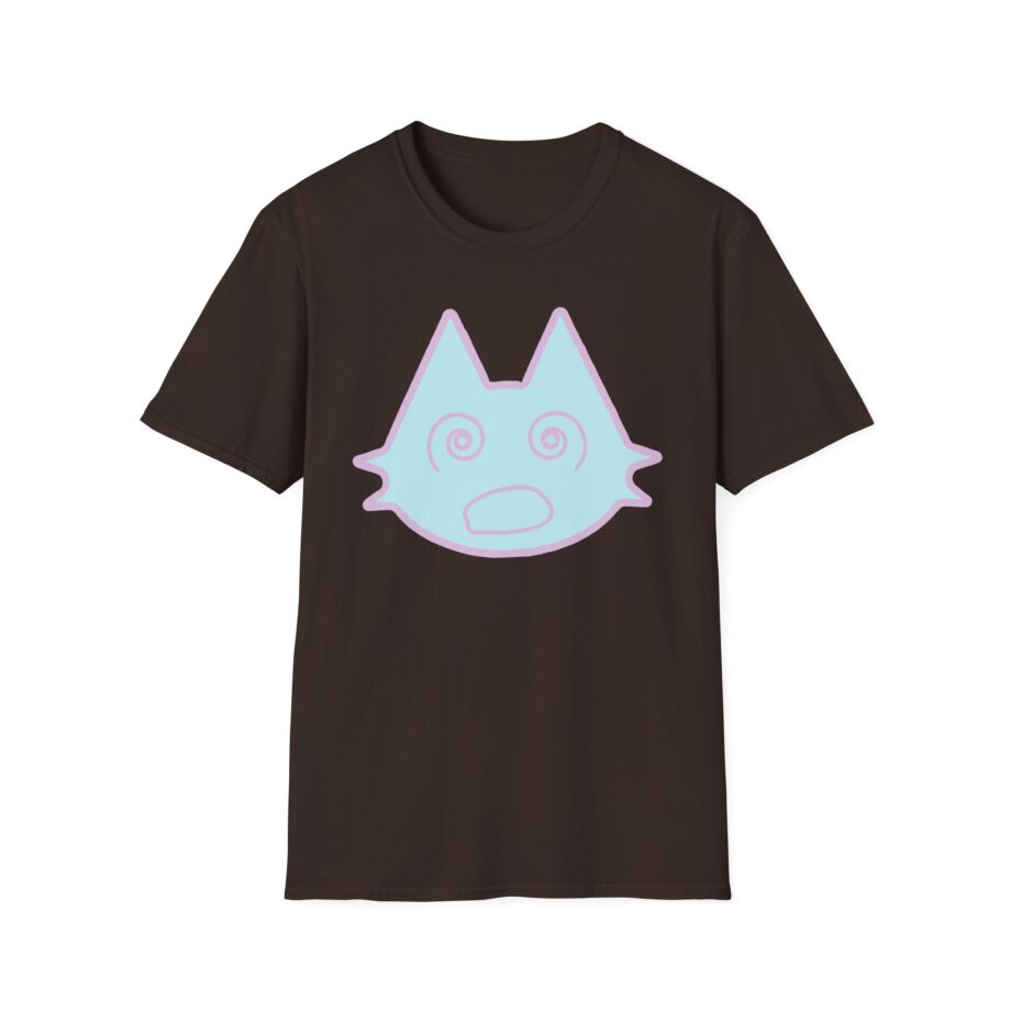 Sinjin Drowning Dizzy Cat Unisex Softstyle T-shirt