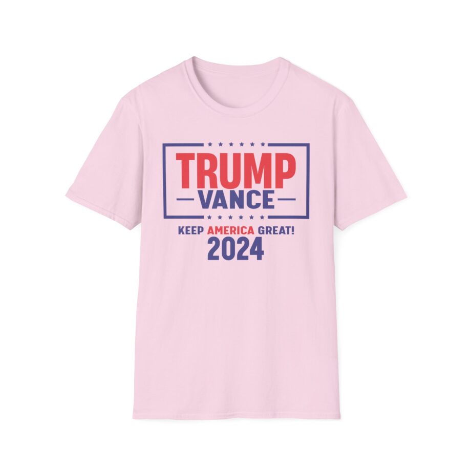 Trump Vance 2024 Keep America Great Unisex Softstyle T-shirt