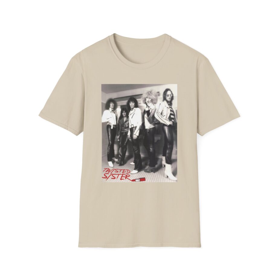 Twisted Sister Lipstick Unisex Softstyle T-shirt