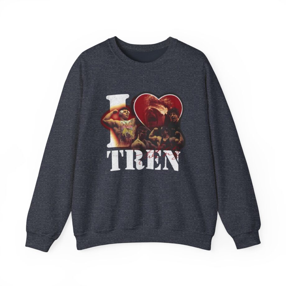I Love Tren Tren Twins Unisex Heavy Blend™ Crewneck Sweatshirt