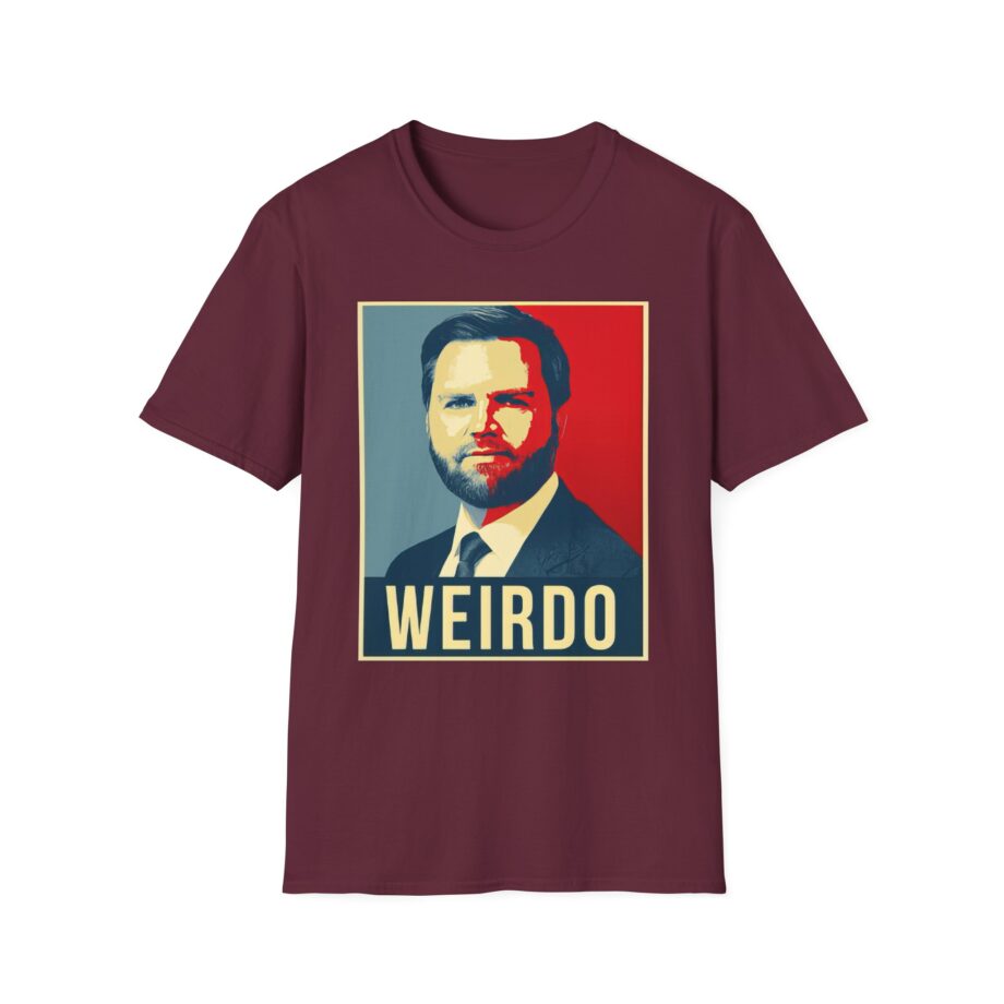 Weird Jd Vance Unisex Softstyle T-shirt