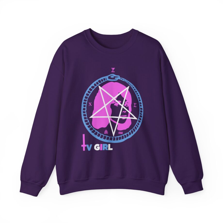 Tv Girl Unisex Heavy Blend Crewneck Sweatshirt