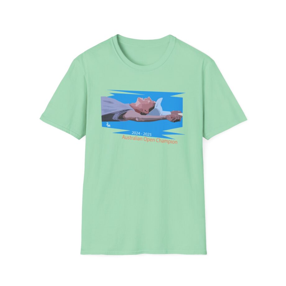 Jannik Sinner 2024-2025  Australian Open Champion Unisex Softstyle T-Shirt
