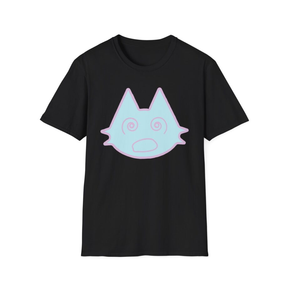 Sinjin Drowning Dizzy Cat Unisex Softstyle T-shirt