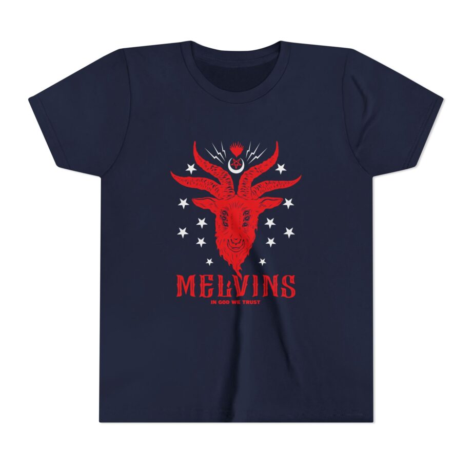 Melvins in God We Trust Youth Short Sleeve Tee