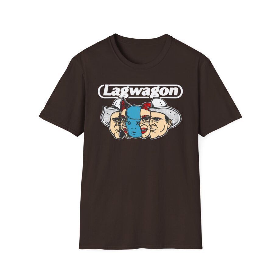 Lagwagon Faces of the Wagon Unisex Softstyle T-shirt