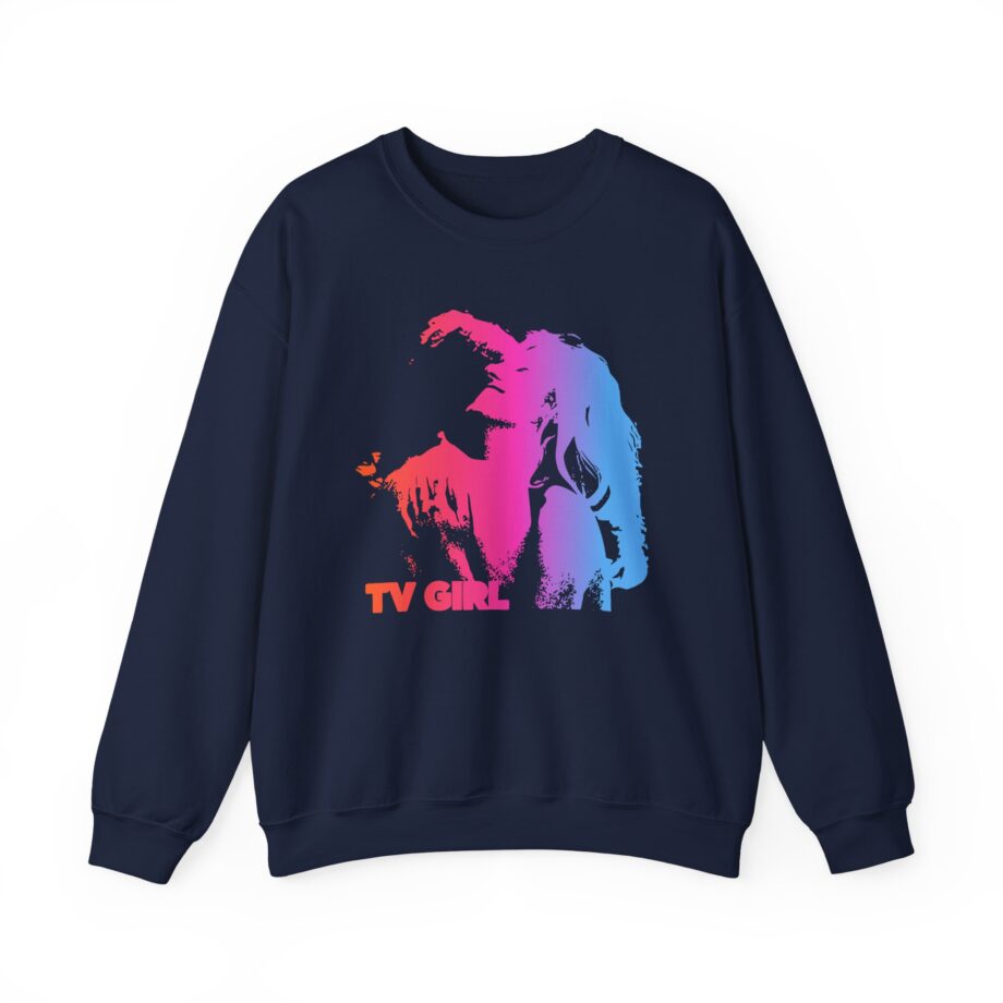 Tv Girl Unisex Heavy Blend Crewneck Sweatshirt