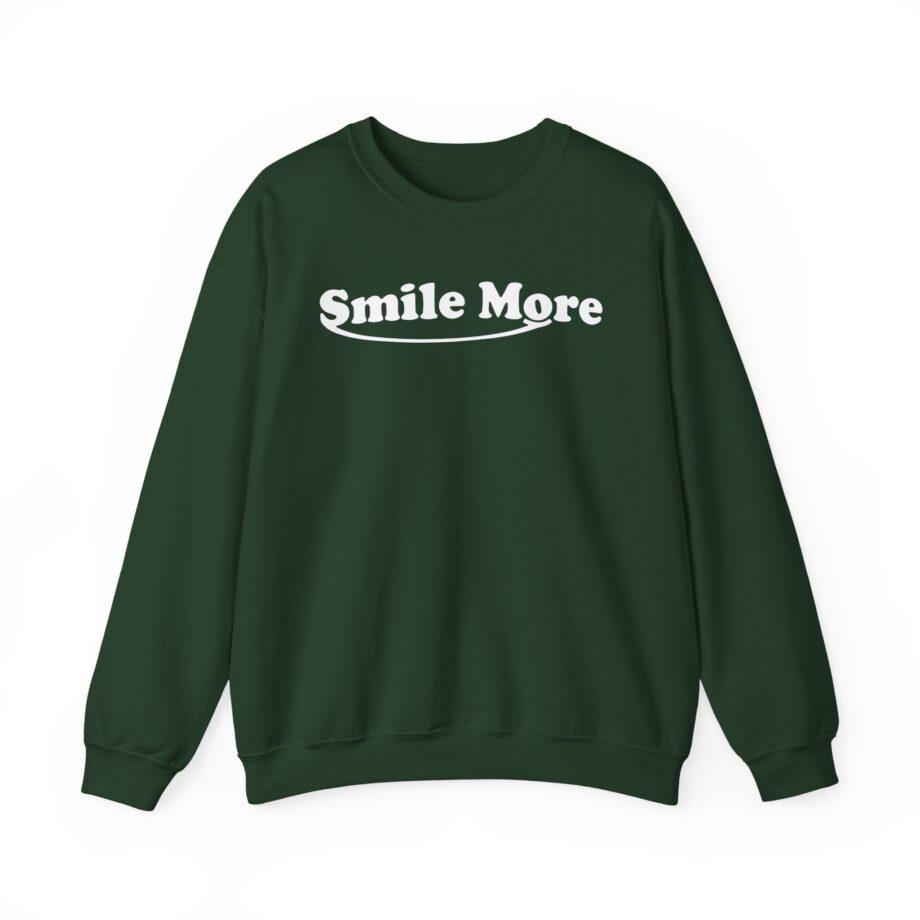 Roman Atwood Smile More Unisex Heavy Blend Crewneck Sweatshirt