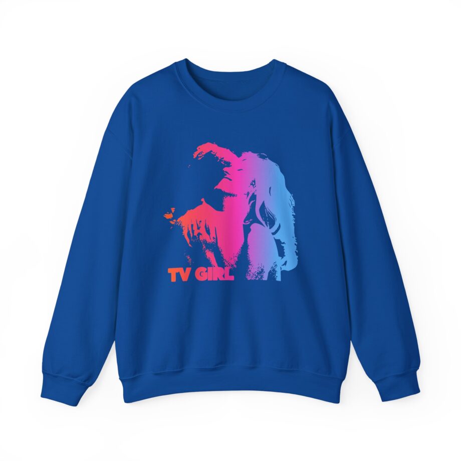 Tv Girl Unisex Heavy Blend Crewneck Sweatshirt