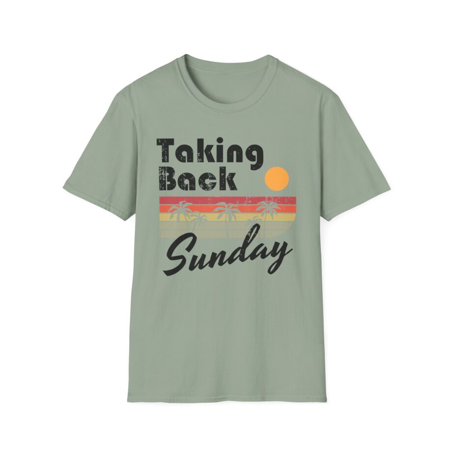 Taking Back Sunday Palm Raglan Unisex Softstyle T-shirt