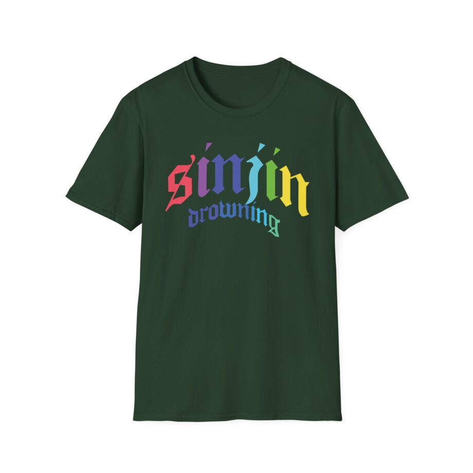 Sinjin Drowning Unisex Softstyle T-shirt