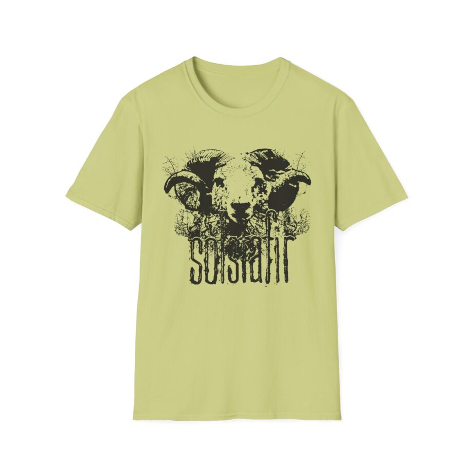 Solstafir Ram Olive Unisex Softstyle T-Shirt