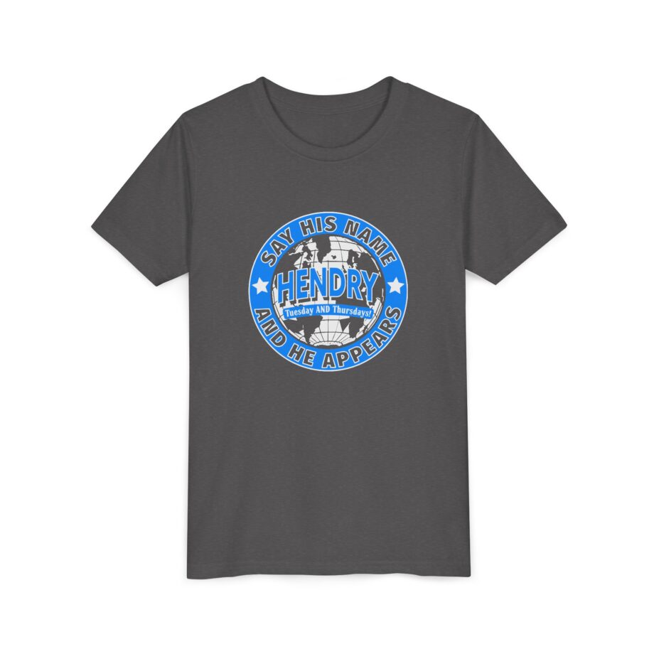 Say His Name Joe Hendry Youth Short Sleeve Tee