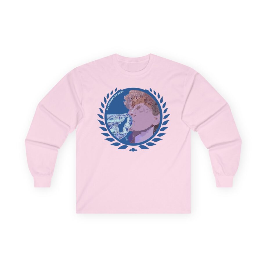 Jannik Sinner AO Champion Unisex Ultra Cotton Long Sleeve Tee