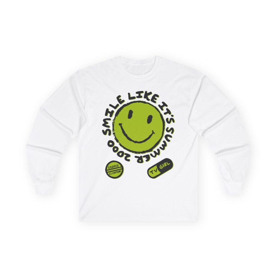 Tv Girl Smile Like It's Summer 2000 Unisex Ultra Cotton Long Sleeve Tee