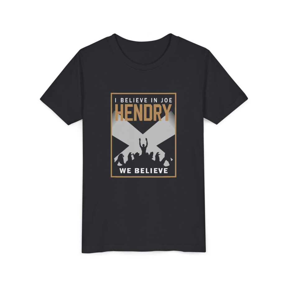 I Believe in Joe Hendry Youth Short Sleeve Tee