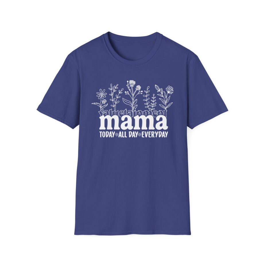 Valuetainment Future Looks Bright Lilac Everyday Vt Mama Unisex Softstyle T-shirt