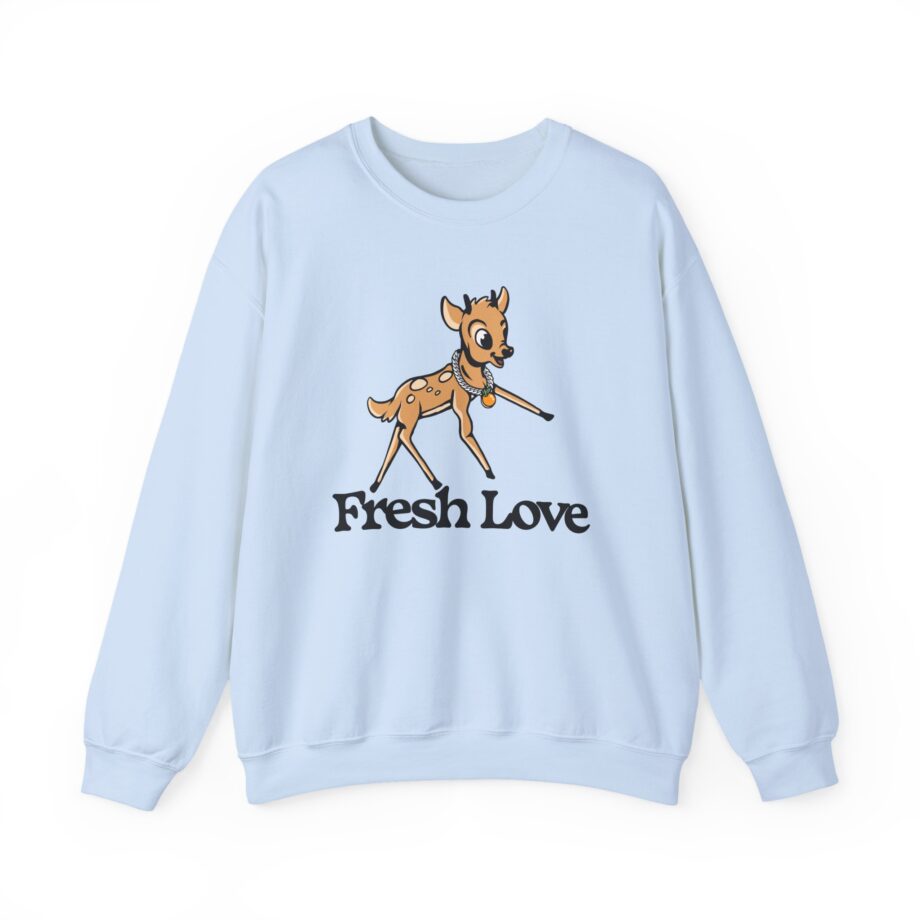 Fresh Love Bambi Unisex Heavy Blend™ Crewneck Sweatshirt