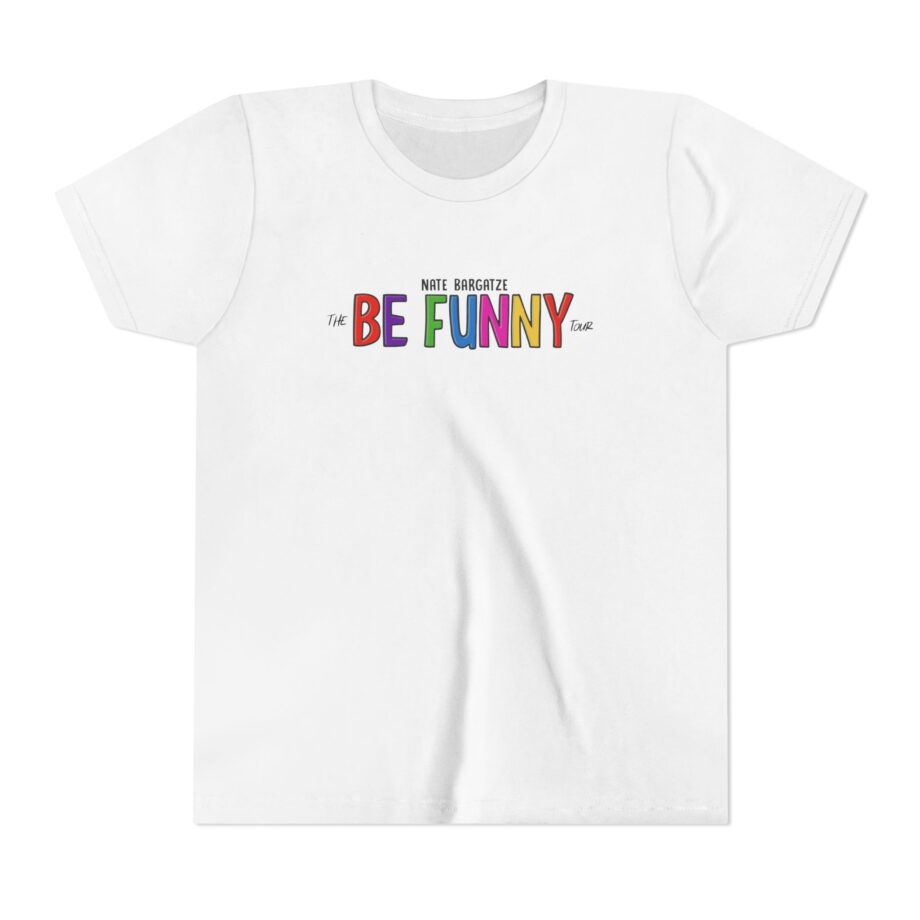 Nate Bargatze Big Dumb Eyes Tour Youth Short Sleeve Tee