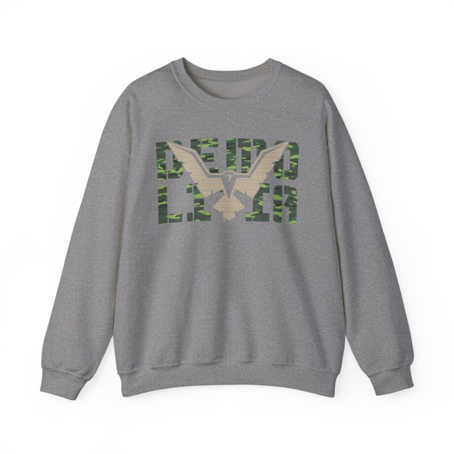 Eagle Emblem Unisex Heavy Blend Crewneck Sweatshirt