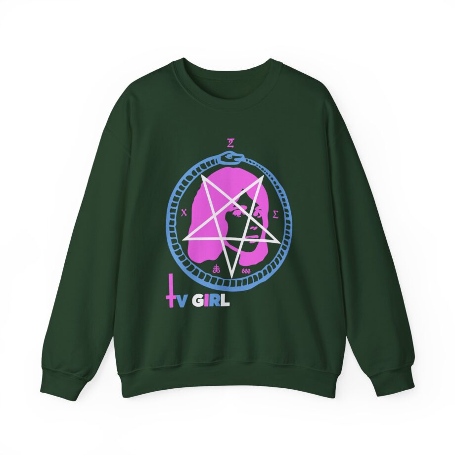 Tv Girl Unisex Heavy Blend Crewneck Sweatshirt